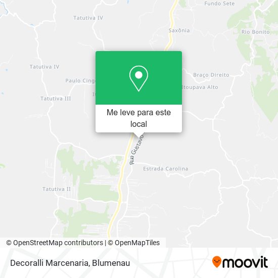 Decoralli Marcenaria mapa