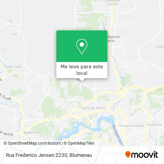 Rua Frederico Jensen 2230 mapa