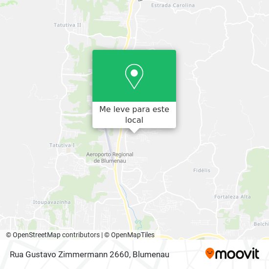 Rua Gustavo Zimmermann 2660 mapa