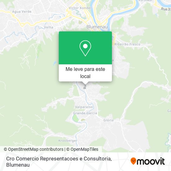 Cro Comercio Representacoes e Consultoria mapa