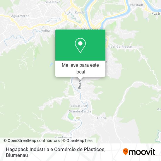 Hagapack Indústria e Comércio de Plásticos mapa