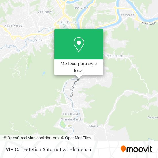 VIP Car Estetica Automotiva mapa