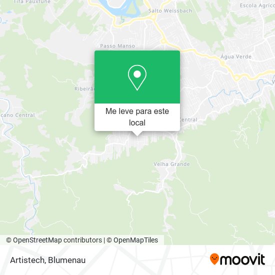 Artistech mapa