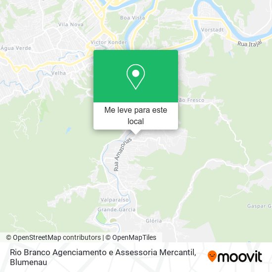 Rio Branco Agenciamento e Assessoria Mercantil mapa