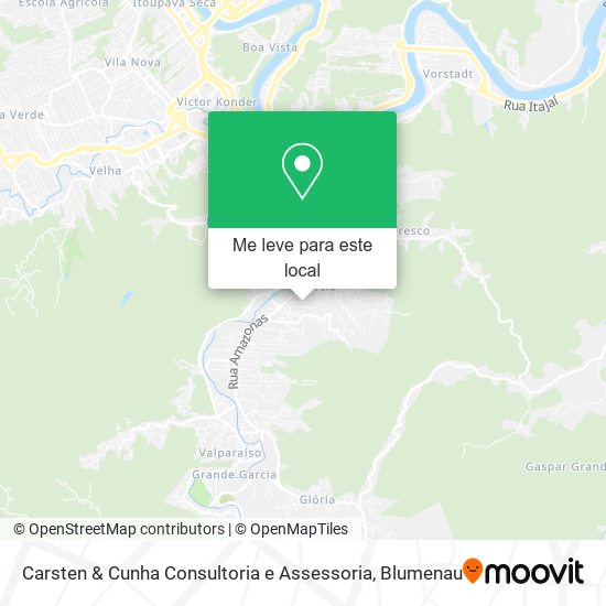 Carsten & Cunha Consultoria e Assessoria mapa