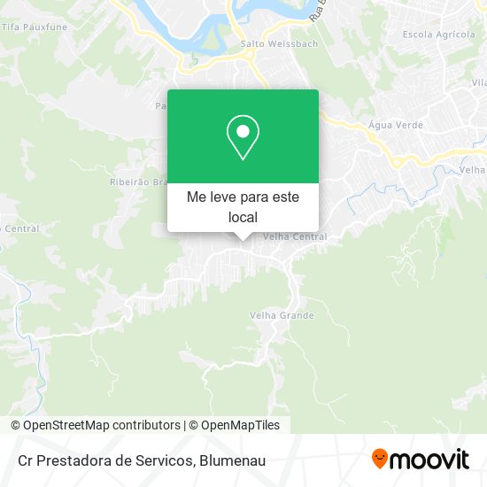 Cr Prestadora de Servicos mapa