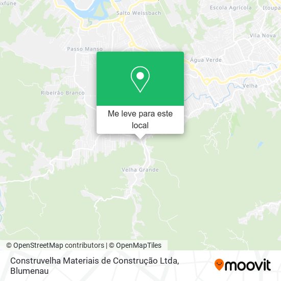 Construvelha Materiais de Construção Ltda mapa