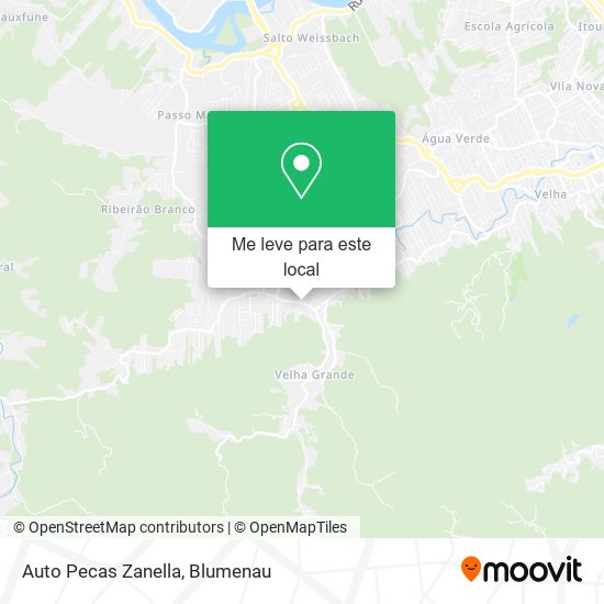 Auto Pecas Zanella mapa