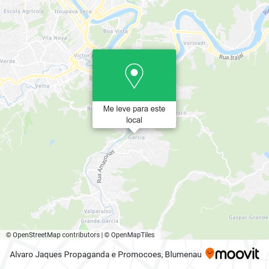 Alvaro Jaques Propaganda e Promocoes mapa