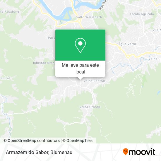 Armazém do Sabor mapa