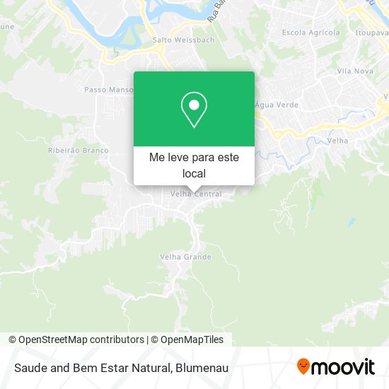 Saude and Bem Estar Natural mapa