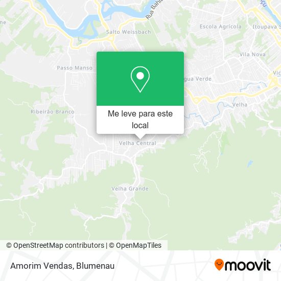 Amorim Vendas mapa