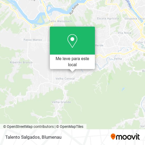 Talento Salgados mapa