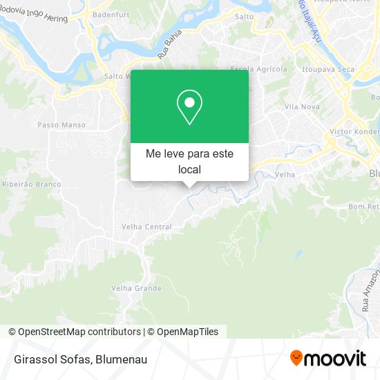 Girassol Sofas mapa