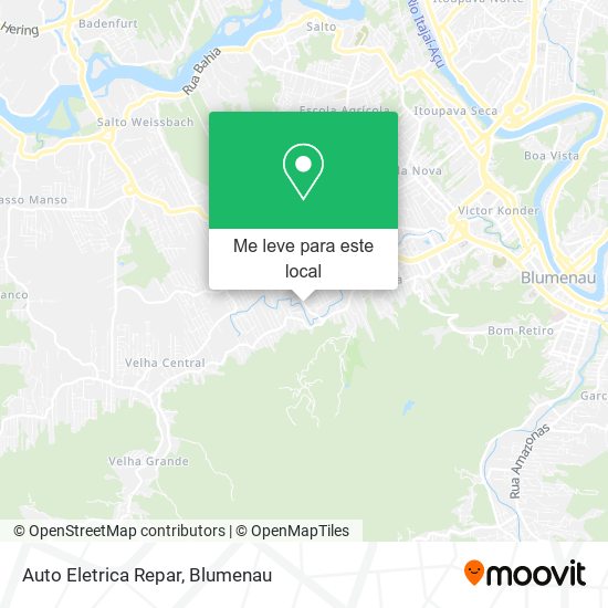 Auto Eletrica Repar mapa