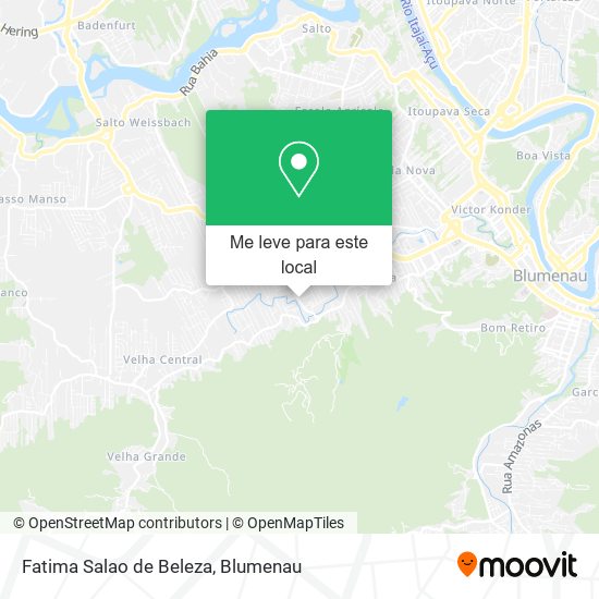 Fatima Salao de Beleza mapa
