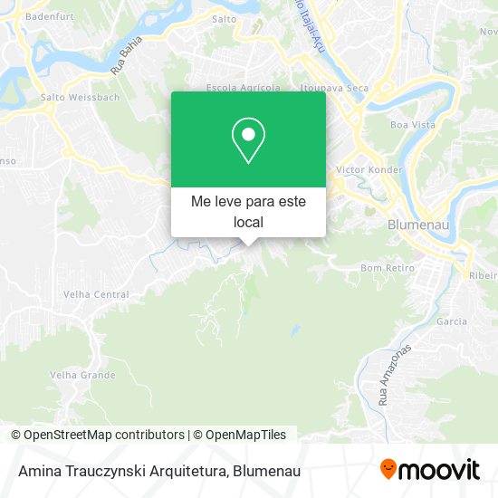 Amina Trauczynski Arquitetura mapa