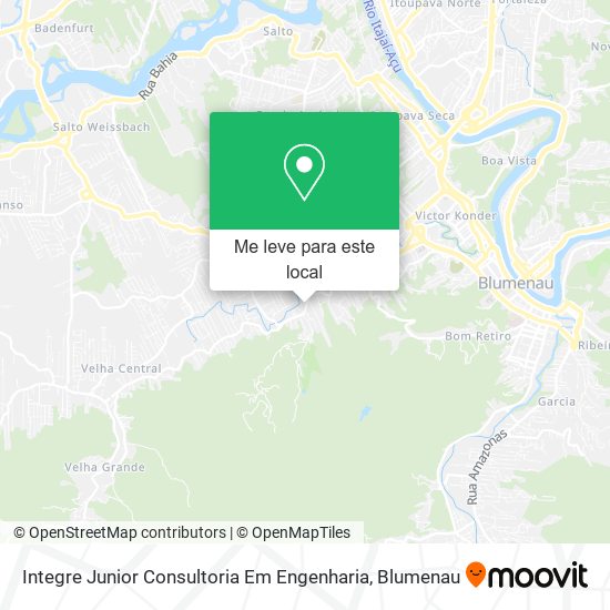 Integre Junior Consultoria Em Engenharia mapa