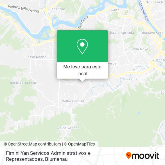 Fimini Yan Servicos Administrativos e Representacoes mapa