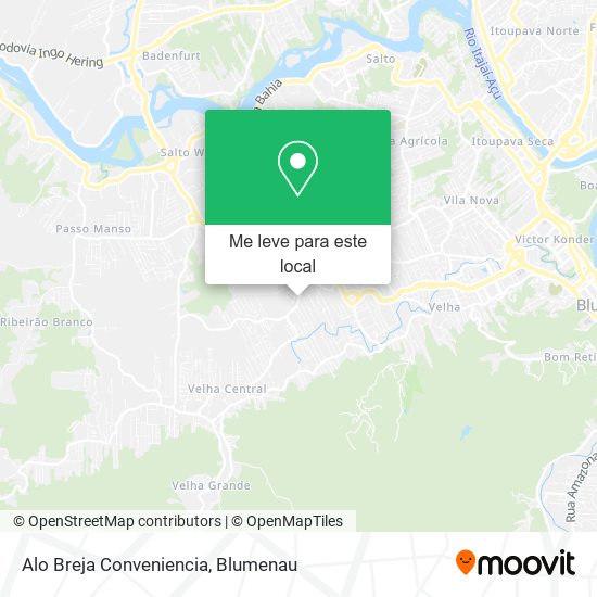 Alo Breja Conveniencia mapa