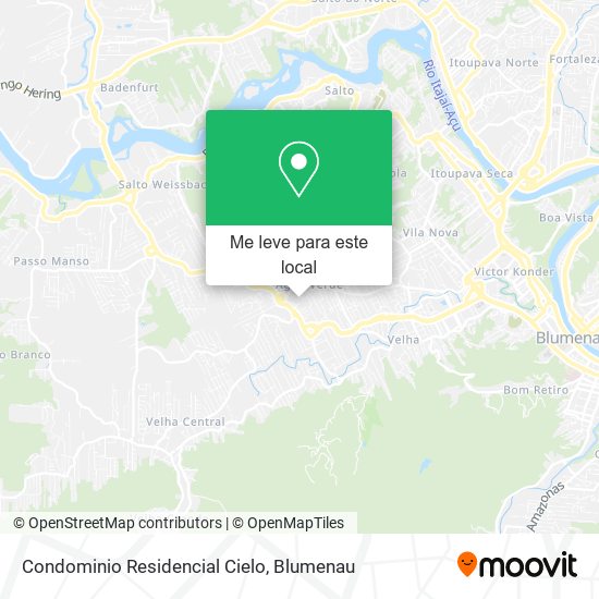 Condominio Residencial Cielo mapa