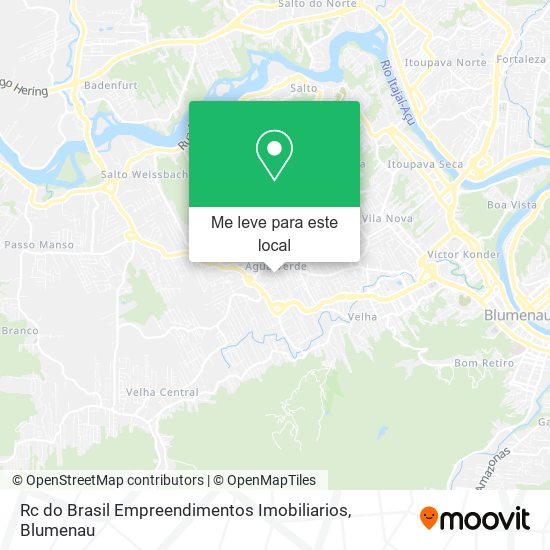 Rc do Brasil Empreendimentos Imobiliarios mapa