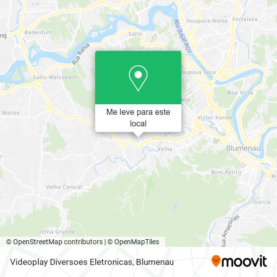 Videoplay Diversoes Eletronicas mapa