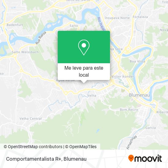 Comportamentalista R+ mapa