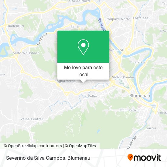 Severino da Silva Campos mapa