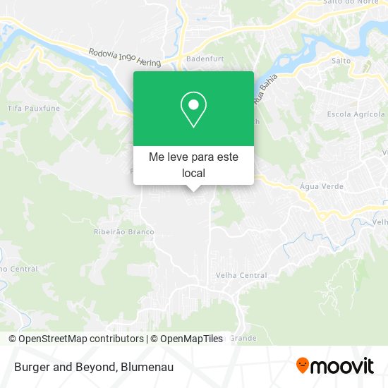 Burger and Beyond mapa