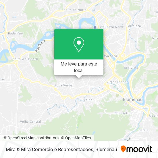 Mira & Mira Comercio e Representacoes mapa