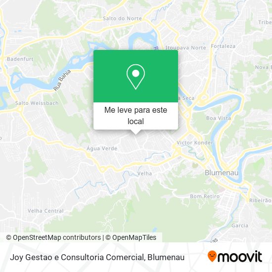 Joy Gestao e Consultoria Comercial mapa