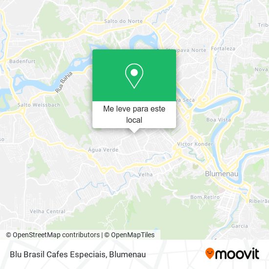 Blu Brasil Cafes Especiais mapa