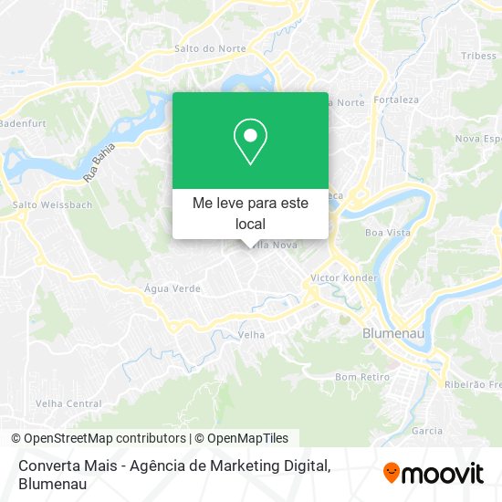 Converta Mais - Agência de Marketing Digital mapa