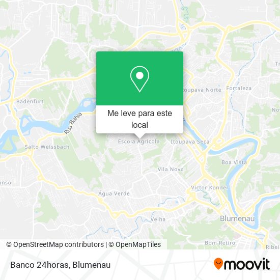 Banco 24horas mapa