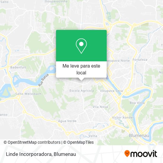 Linde Incorporadora mapa