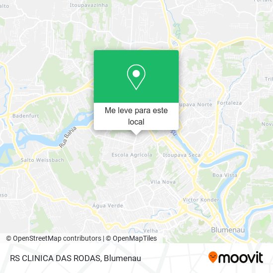 RS CLINICA DAS RODAS mapa