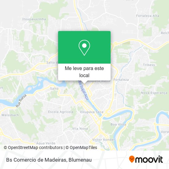 Bs Comercio de Madeiras mapa