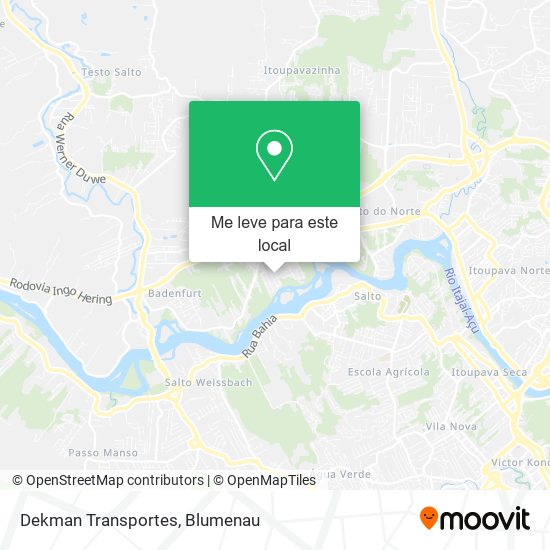 Dekman Transportes mapa