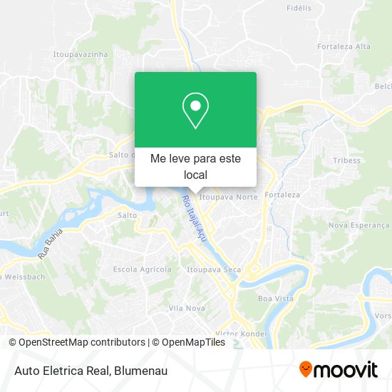 Auto Eletrica Real mapa