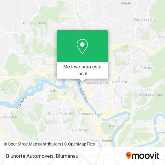 Blunorte Automoveis mapa