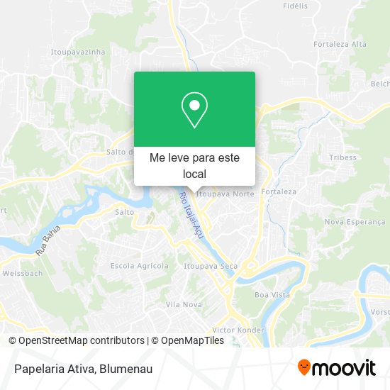 Papelaria Ativa mapa