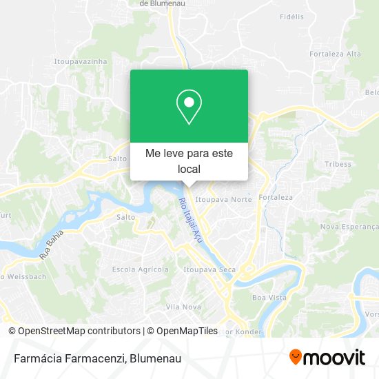 Farmácia Farmacenzi mapa