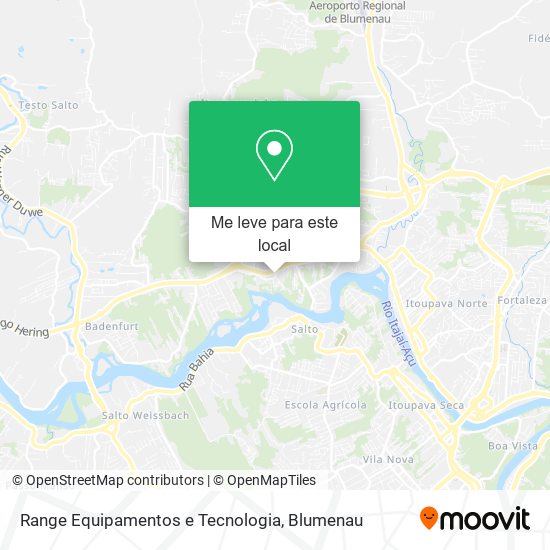 Range Equipamentos e Tecnologia mapa