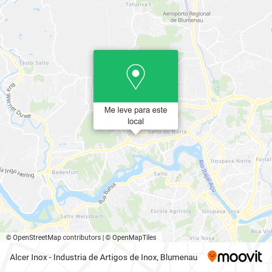 Alcer Inox - Industria de Artigos de Inox mapa