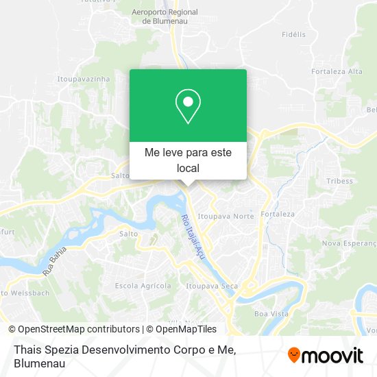 Thais Spezia Desenvolvimento Corpo e Me mapa