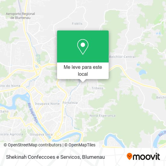 Shekinah Confeccoes e Servicos mapa