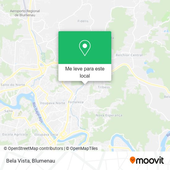 Bela Vista mapa