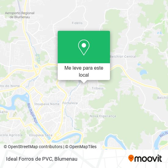 Ideal Forros de PVC mapa