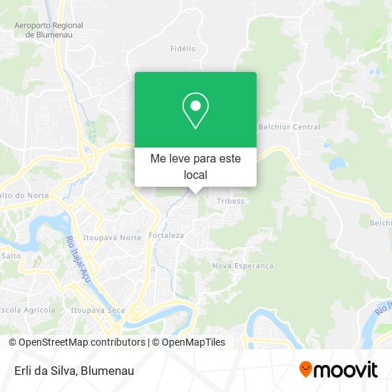 Erli da Silva mapa